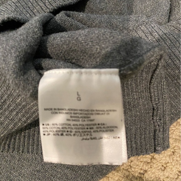 OLD NAVY Men's Gray Sweater Size L - Picture 4 of 10